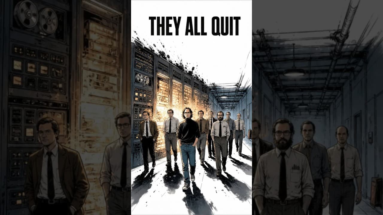 The 8 Employees Who QUIT and Built Silicon Valley