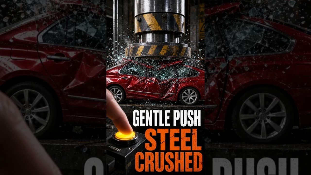 Why a Gentle Push Can Crush a Car Flat