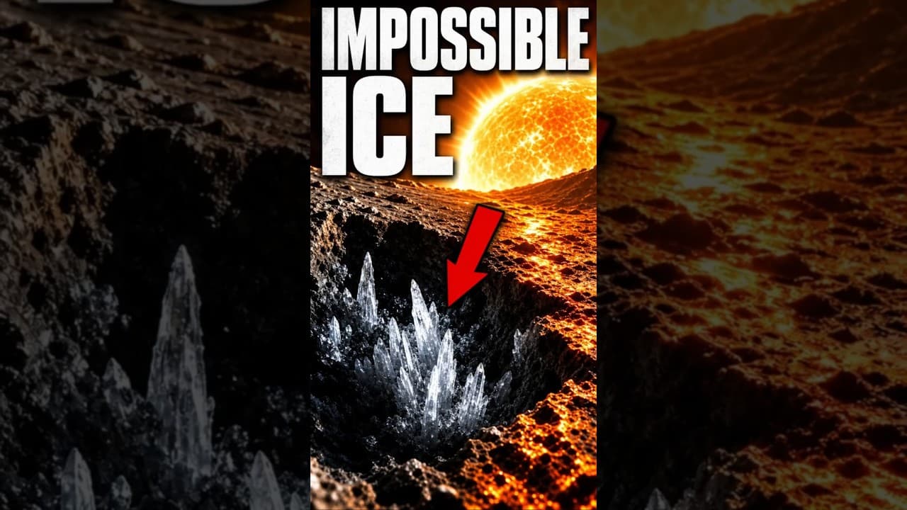 Mercury Has ICE — Right Next to the Sun