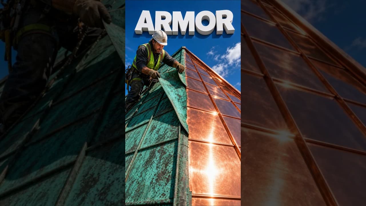 Why a Copper Roof Turns Green