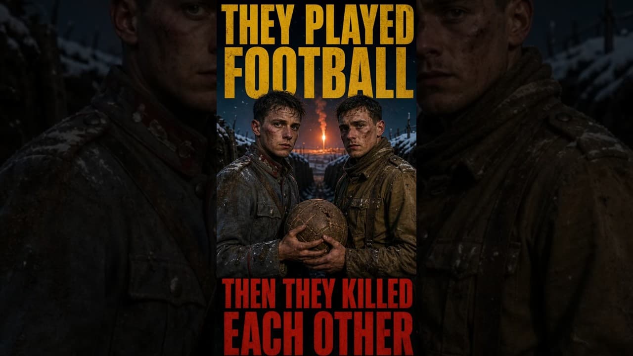 The Christmas Truce of 1914 — The Day Soldiers STOPPED a War ⛪ #shorts #history #ww1 #christmastruce