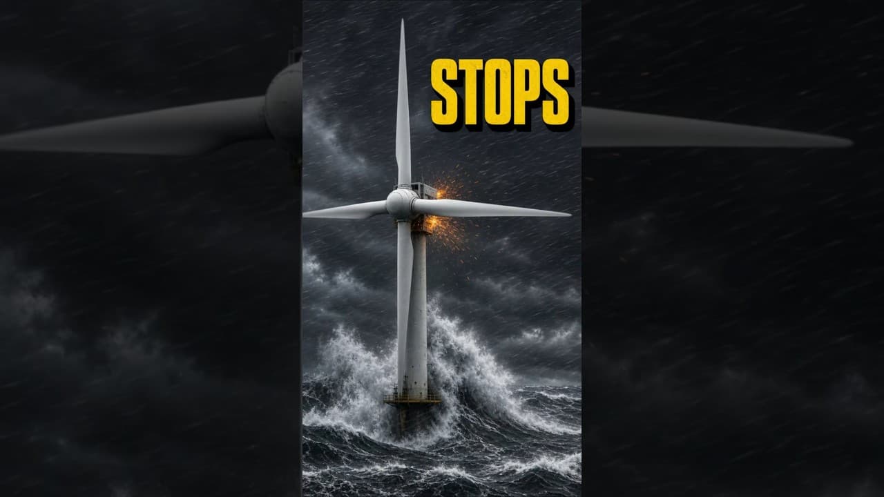 How a Wind Turbine Survives a Hurricane