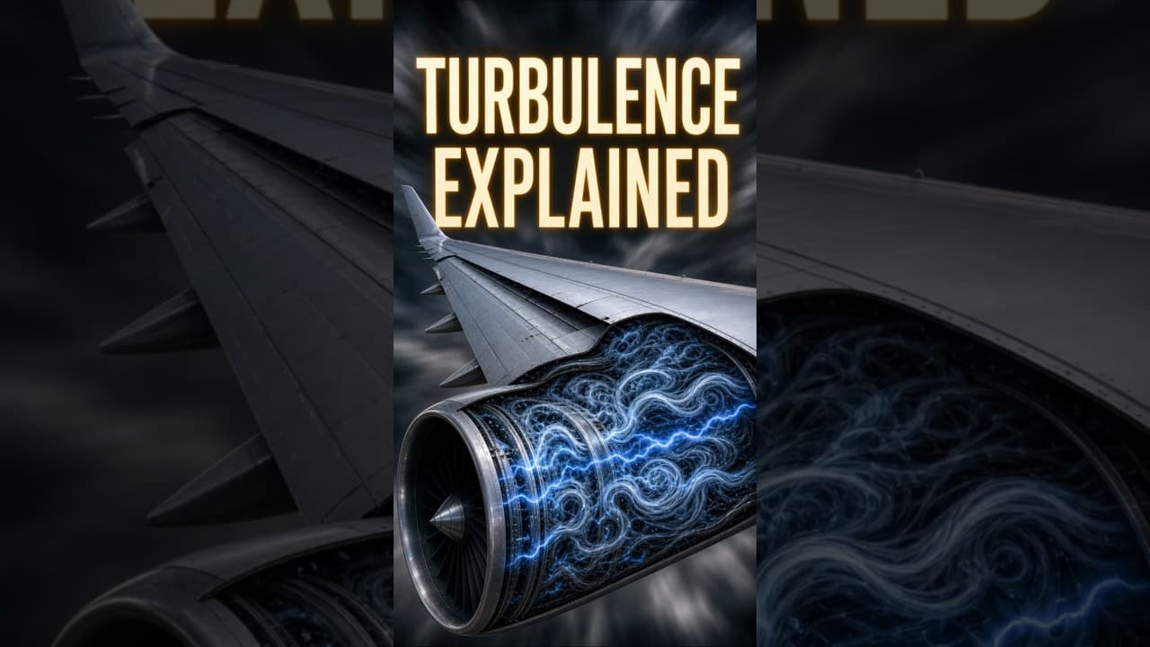 What Turbulence ACTUALLY Is (And Why Planes Don't Fall)