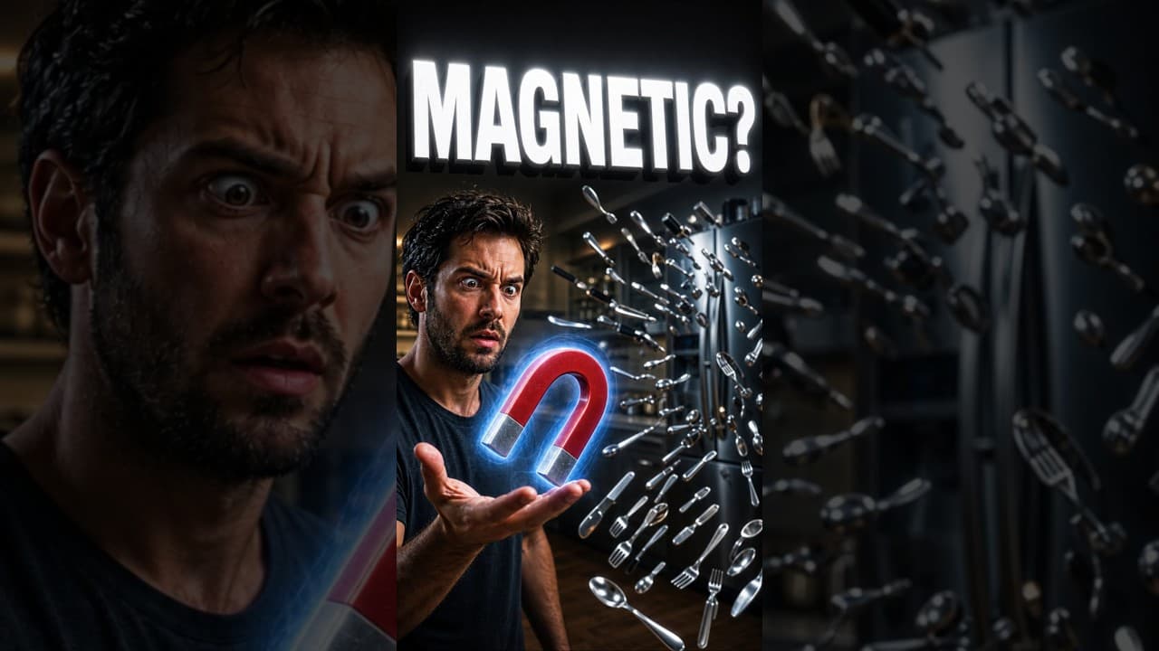Why Magnets Stick to Your Fridge But Not Your Hand
