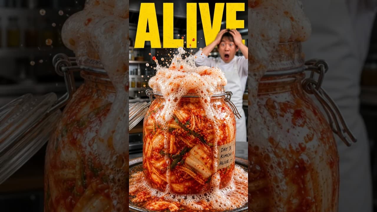 Why Kimchi Bubbles in the Jar