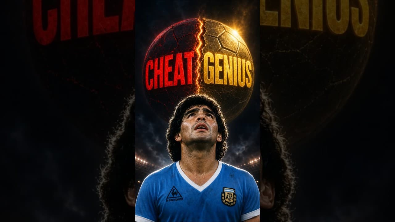 Maradona scored the WORST and BEST goal in history — in the SAME game  #sportshistory #Maradona