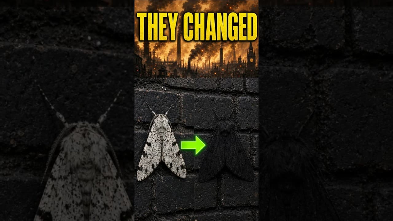 The Moths That EVOLVED in Real Time Because of London's Pollution