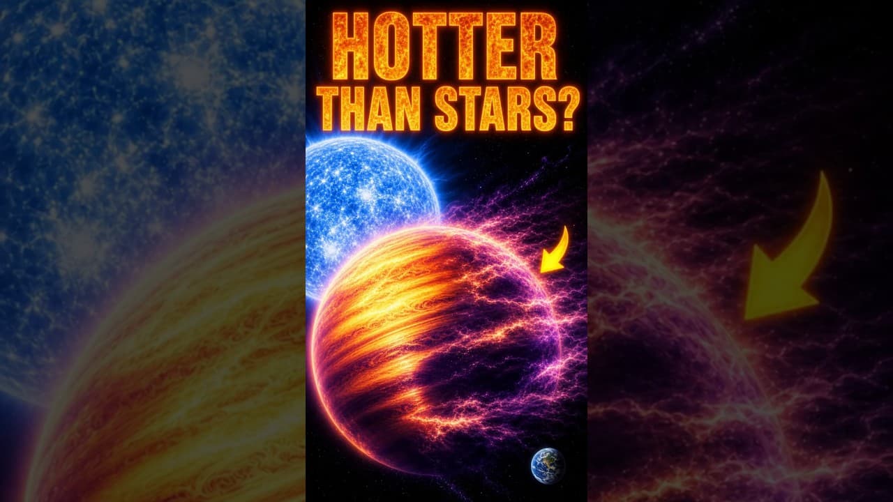The Hottest Planet in the Galaxy Is Hotter Than a Star